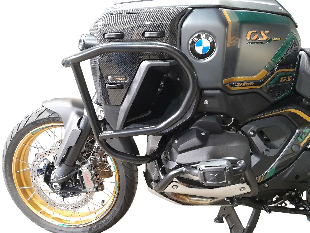 Protetor carenagem R1300 GS Adventure preto estrutura reforcada MOTOTOP