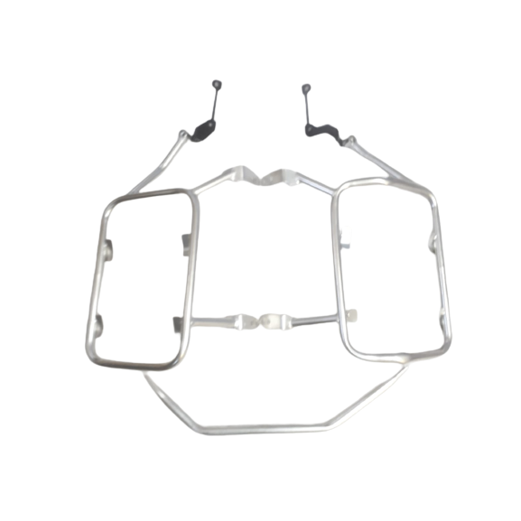 Suporte lateral traseiro R1250 GS angulo diagonal MOTOTOP