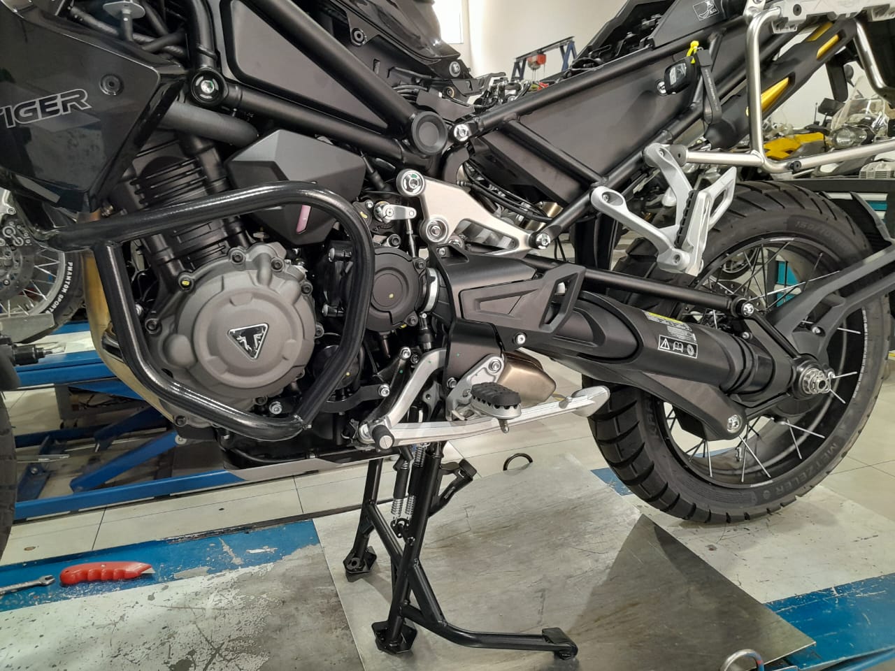 Protetor motor Triumph 1200 MOTOTOP